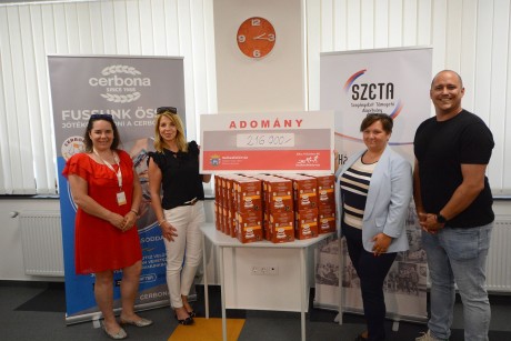 Futással támogatták a csadaládokat a Cerbona Félmaraton résztvevői